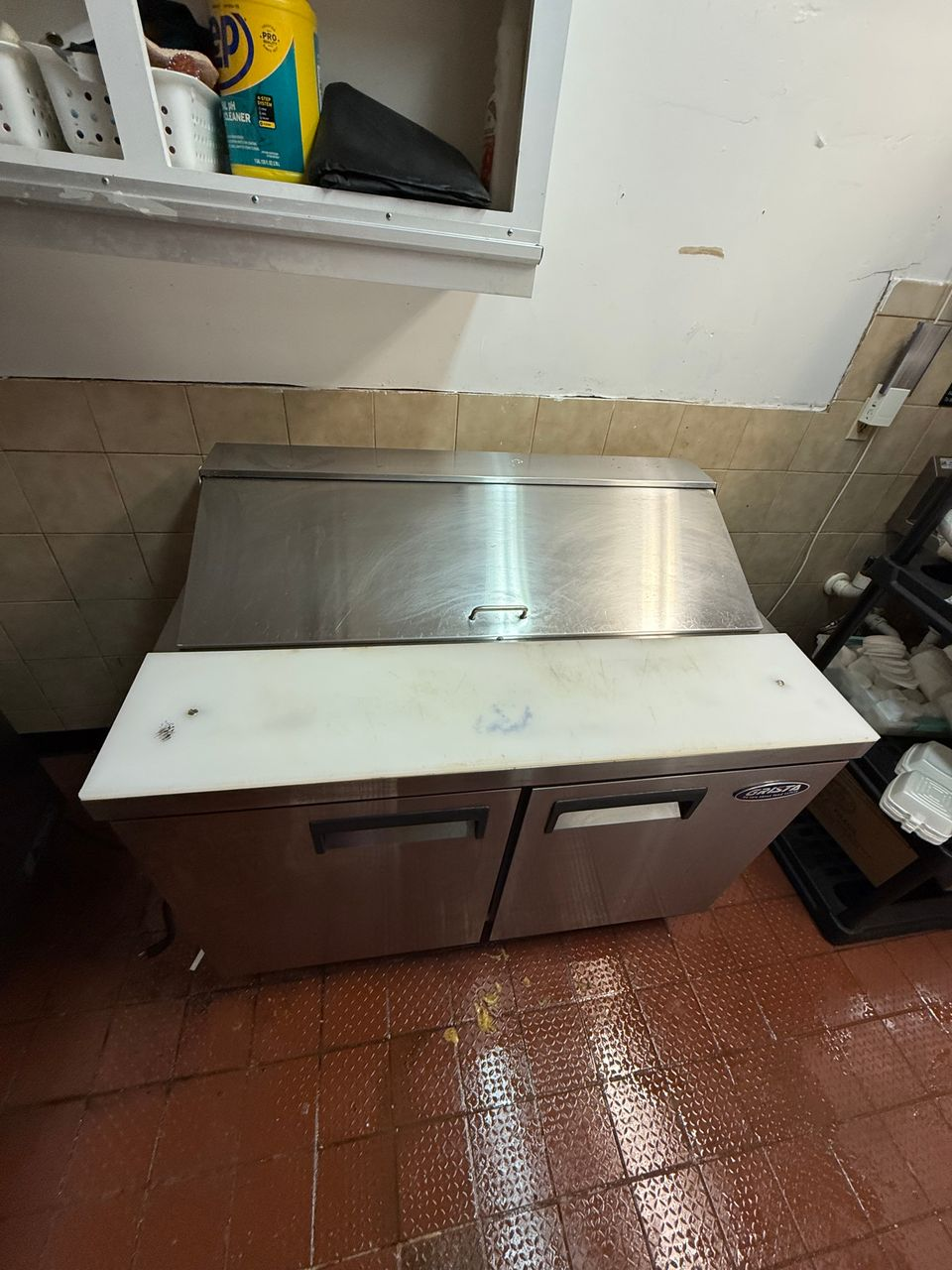 Adcraft Grista 47" Sandwich / Salad Prep Station — photo 1