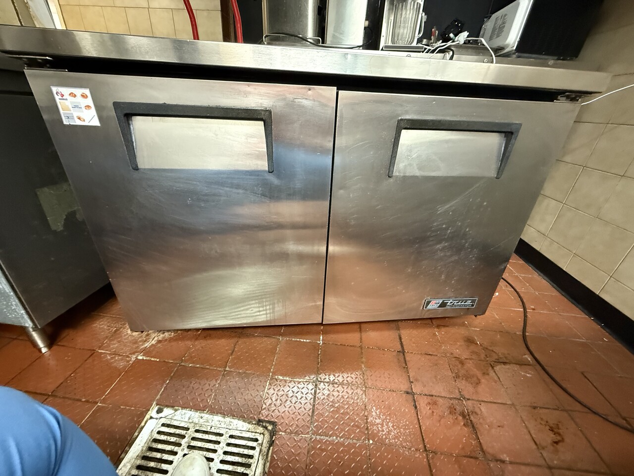 True 48" Two-Door Undercounter Refrigerator — photo 1