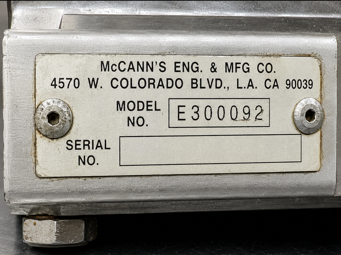 McCann Commercial Soda Carbonator Assembly — photo 2
