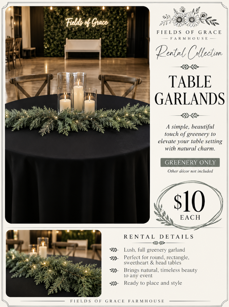 Table Garlands