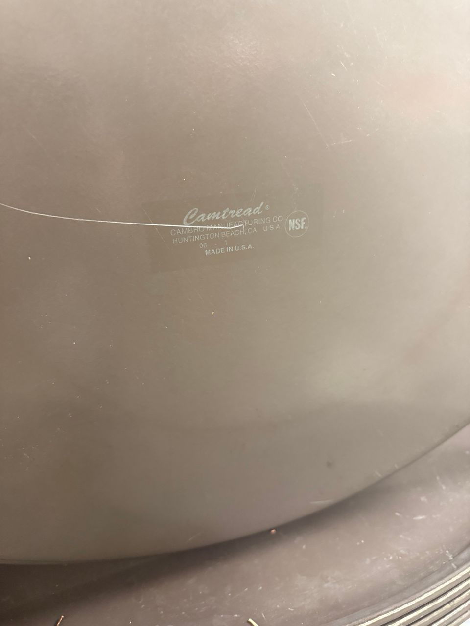 Cambro Camtread 23" Bussing Tray — photo 3