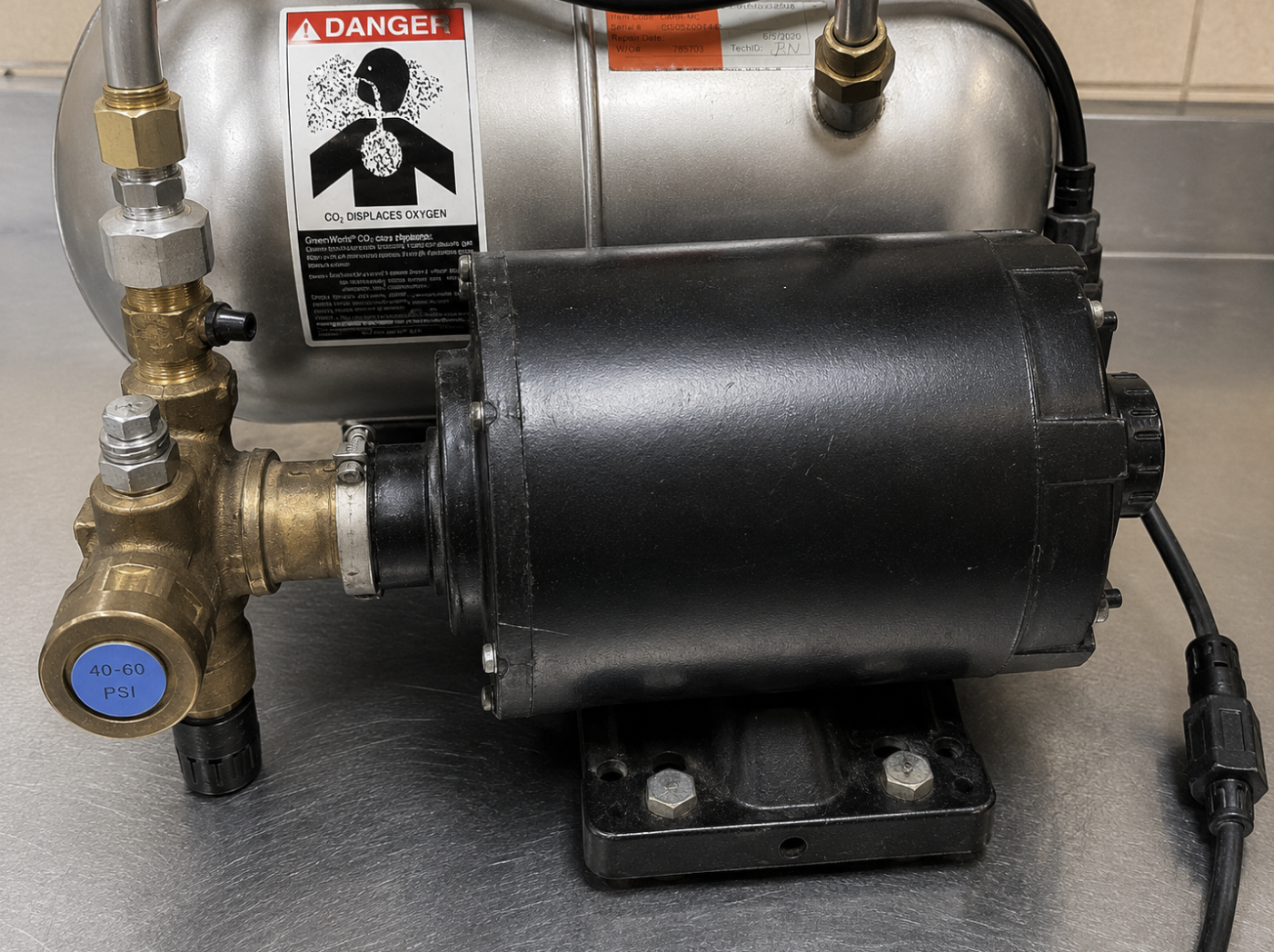 McCann Commercial Soda Carbonator Assembly — photo 5